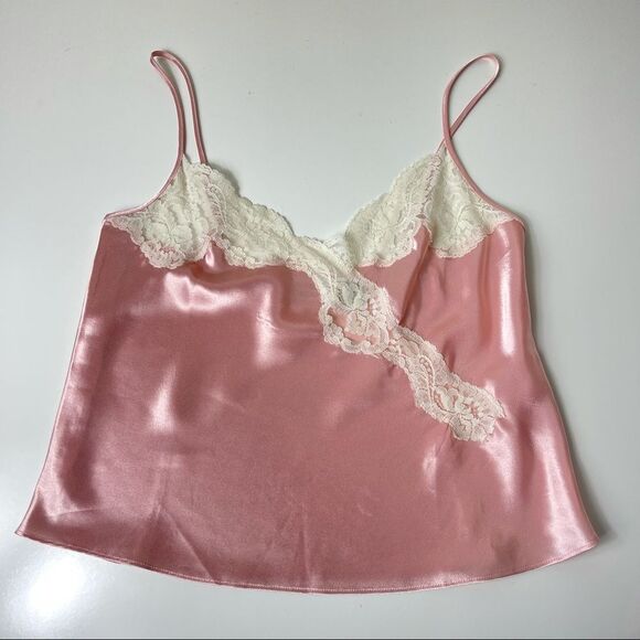 Victoria’s Secret Vintage 80s 90 Gold Label Satin Silky Cami Panty Set S M Retro - Picture 12 of 16